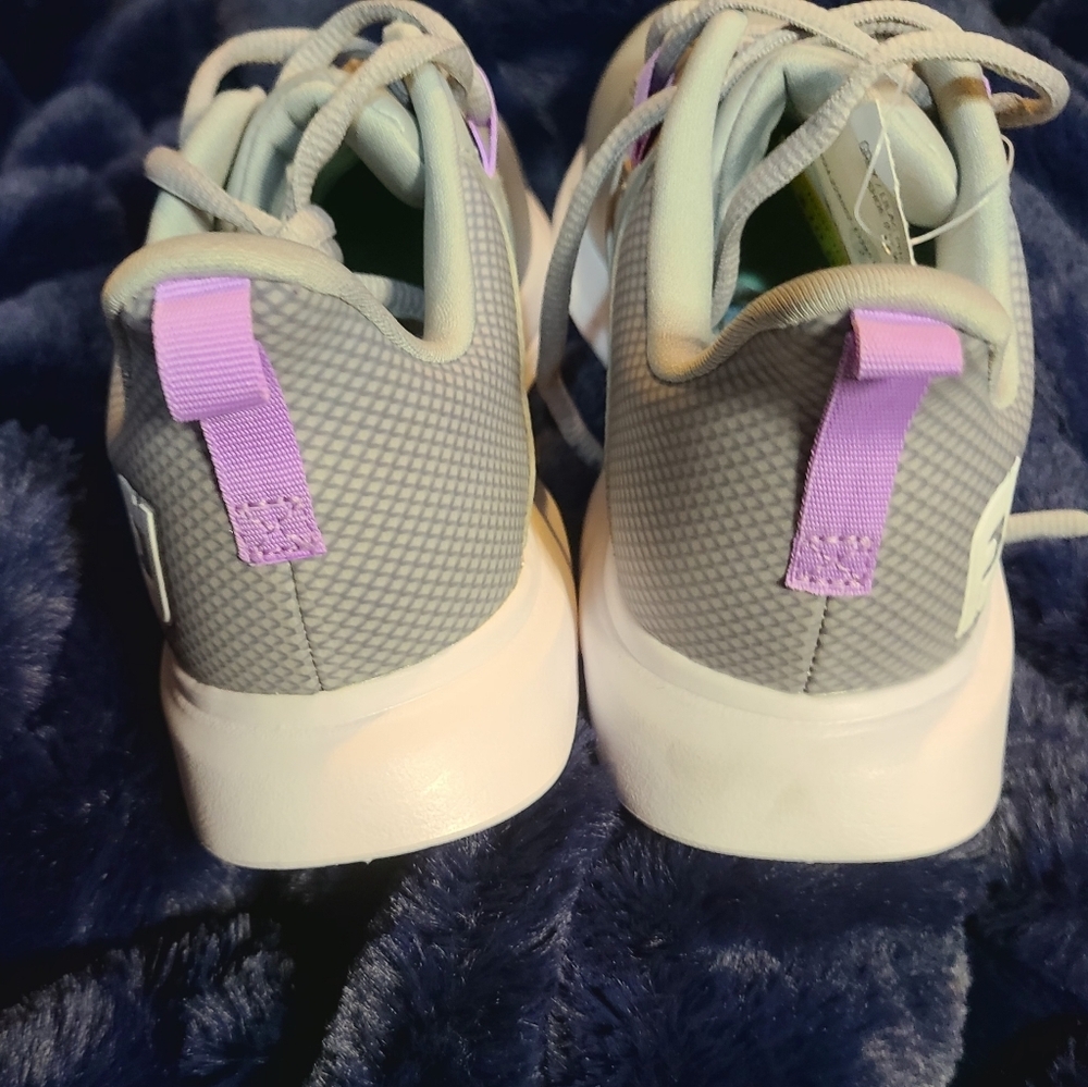 FootJoy Women's ProLite Golf Shoes Grey/Lilac - Picture 4 of 5